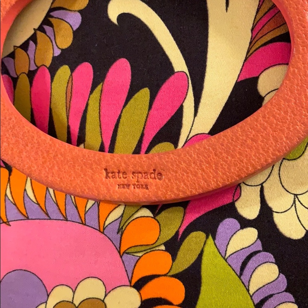 Kate Spade Clutch - Multicolor with Orange Accents - Picture 8 of 8